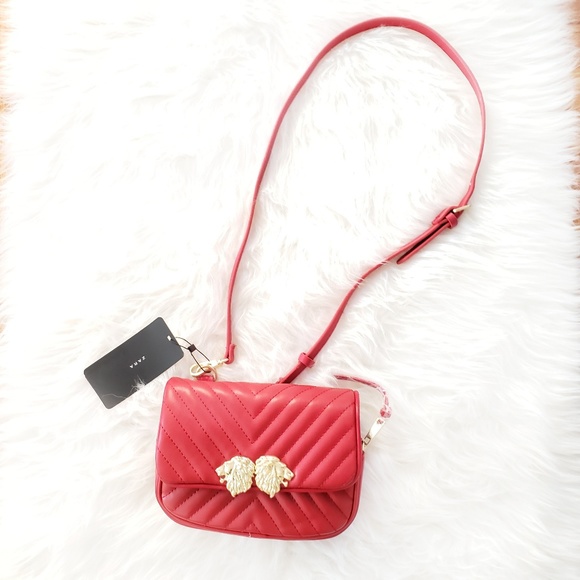 Zara Red Lion Fanny Bag Crossbody - Picture 3 of 5